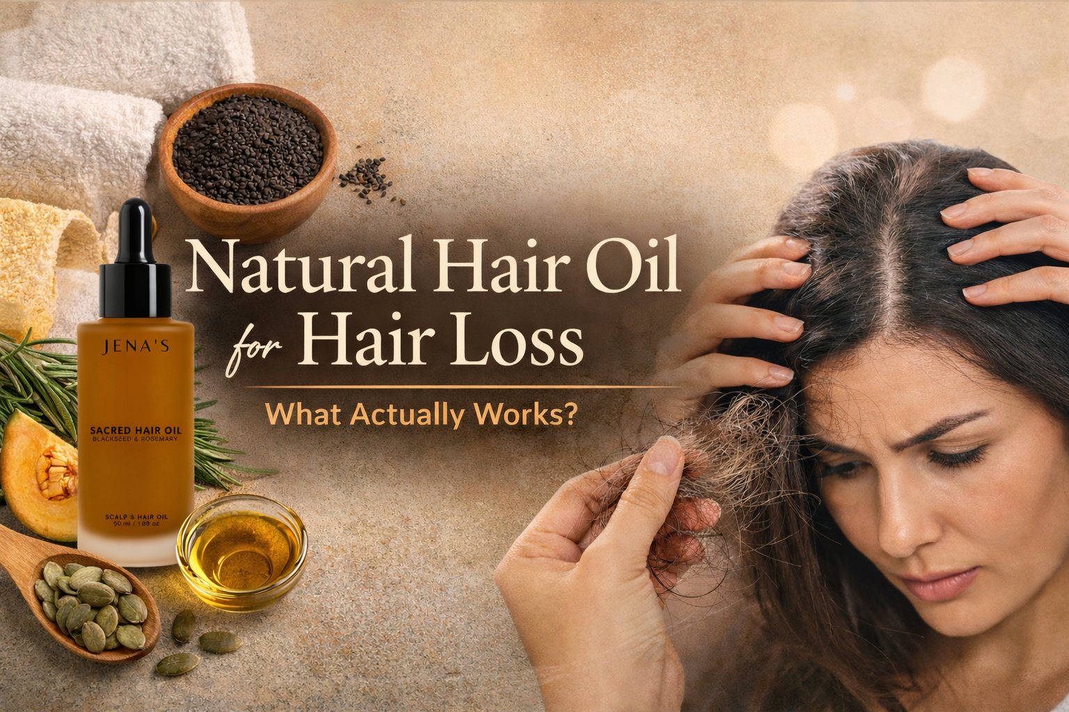 Natural Hair Oil for Hair Loss: What Actually Works?