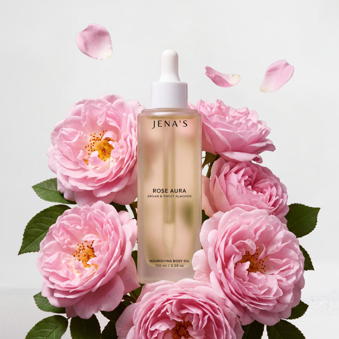 ROSE AURA BODY OIL | زيت الجسم بالأرغان والورد