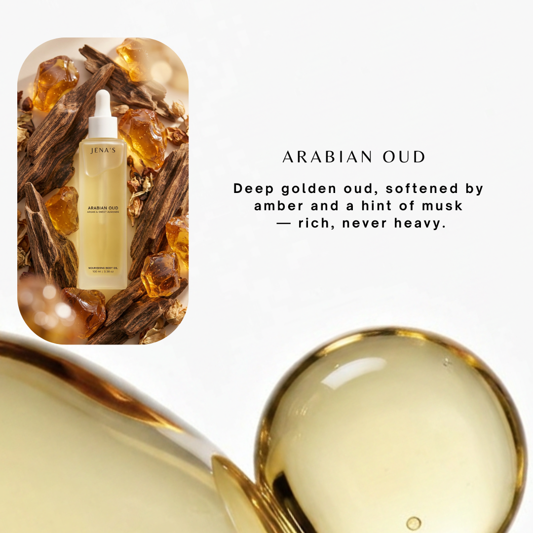 JENA’S LUXE ARGAN BODY OILS COLLECTION