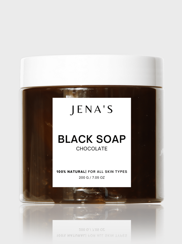 jenascosmetics Bar Soap 200g / 7.05oz CHOCOLATE BLACK SOAP
