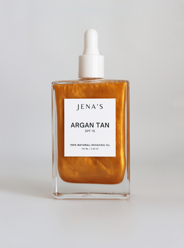 jenascosmetics Tanning Oil & Lotion 100ML / 3.38oz / Bronze Argan Tan
